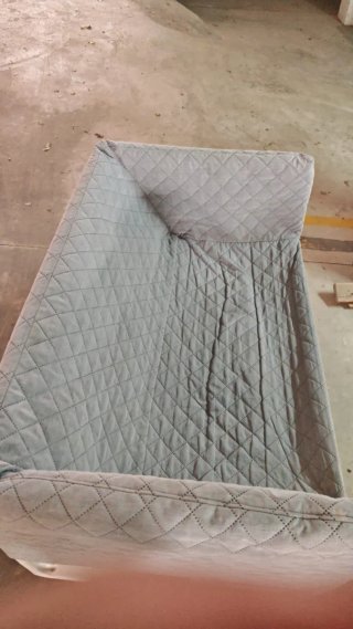Sofá 2 plazas gris