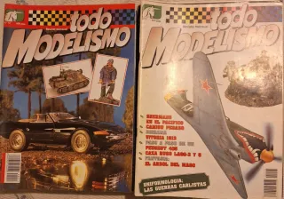 Lote de revistas todo modélismo.