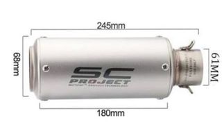 Tubo de escape SC Project