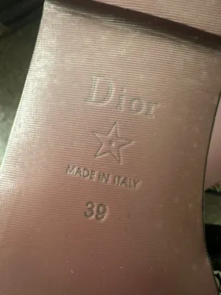 Sandalias Christian Dior Talla 39