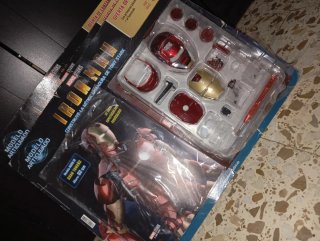 Fasiculo Cabeza Iron Man Mark3 Planeta de Agostini