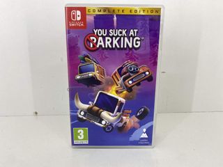 you suck at parking