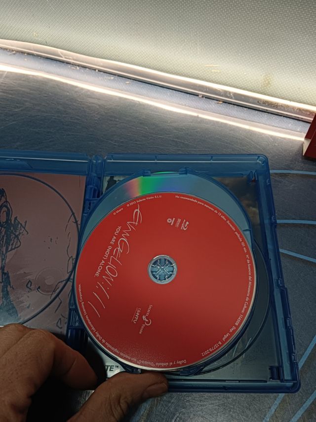 bluray EVANGELION : 1.11 + EVANGELION : 2.22 - DOBLE BLU-RAY + DOBLE DVD EDICION COLECCIONISTAS