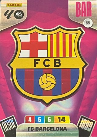 Cromo FC Barcelona Panini 55 BAR