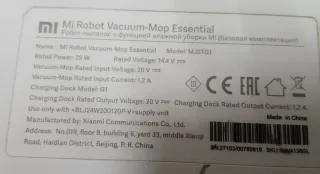 Xiaomi Mi Robot Vacuum Mop Essential