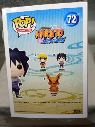 Funko Pop Sasuke Naruto Shippuden #72