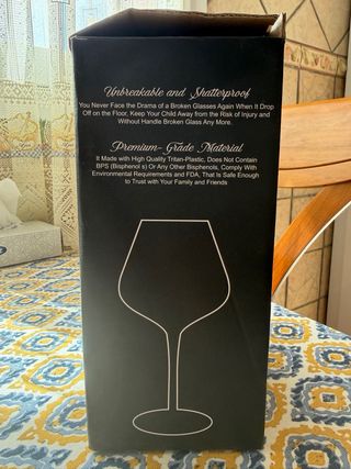 Copas de vino irrompibles