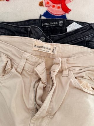 Lote 3 Pantalones Stradivarius Talla 38