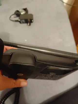 Teléfono Motorola Negro