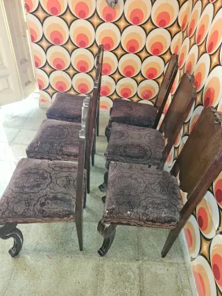 Lote 6 Sillas 1946
