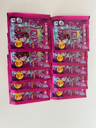 10 Sobres Cromos La Liga 2025-26 Panini