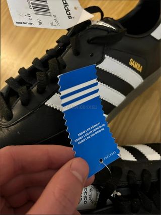 Adidas Samba OG Negro Blanco Goma Talla 43