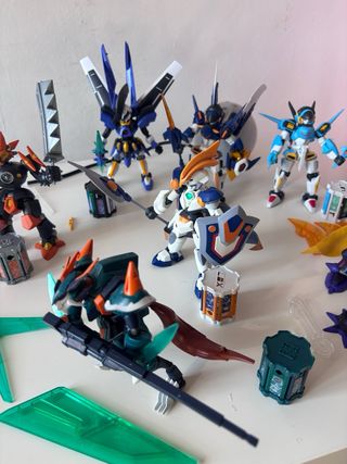Lotto Model Kit Robot Gundam Bandai Gunpla Mecha