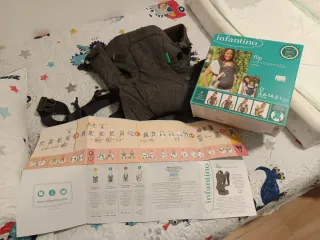 Mochila Portabebés Infantino Flip 4-en-1
