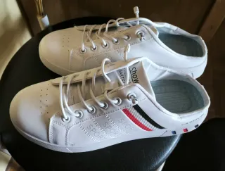 Zapatillas deportivas blancas hombre