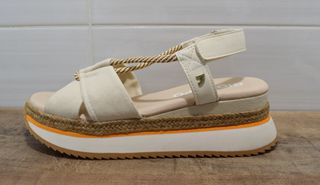 Sandalias de plataforma con rafia Gioseppo, 38