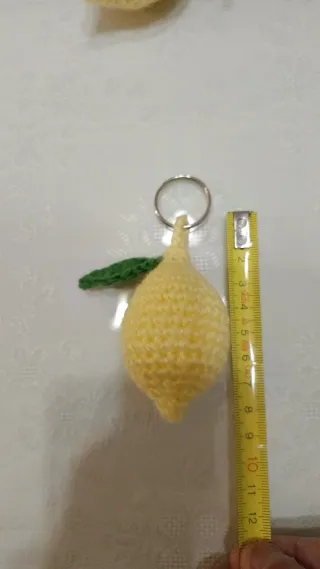 Llavero Limón Crochet
