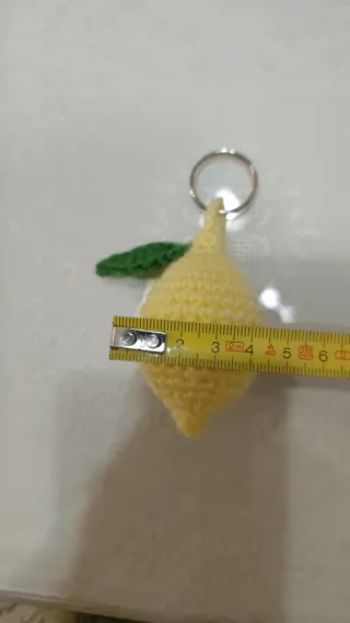 Llavero Limón Crochet