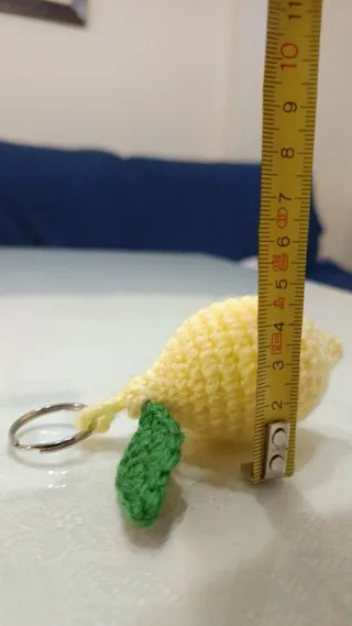 Llavero Limón Crochet