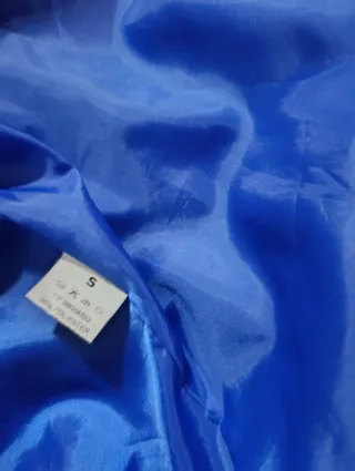Americana azul mujer