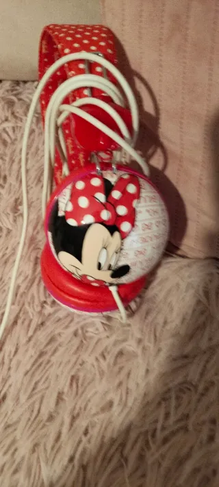 Auriculares Disney Minnie Mouse Rojos