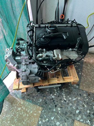 Motor y cambio Audi TDI 2.0 BKD