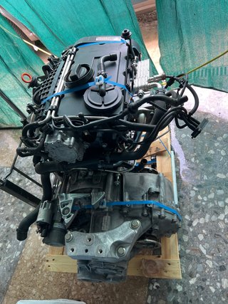 Motor y cambio Audi TDI 2.0 BKD