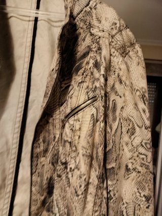 Parka Steilmann Beige Estampada