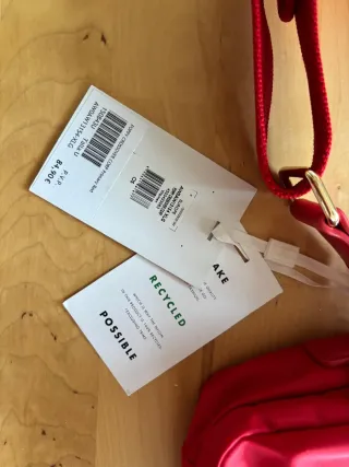 Bolso bandolera Tommy Hilfiger rojo