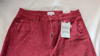 Pantalón pana estampado Cortefiel Talla 40 nuevo