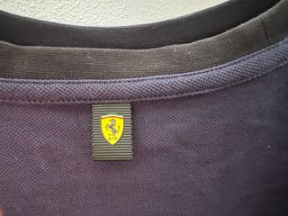 Camiseta Ferrari Azul Talla M Sin Estrenar
