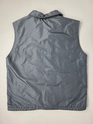 Chaleco Utility Timberland Gris Cremallera Bolsill