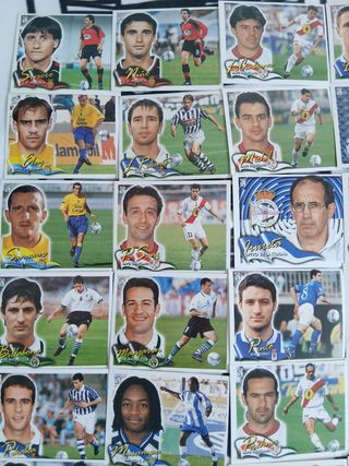 Pack 24 Cromos Liga 2000/2001 (ESTE) SIN PEGAR