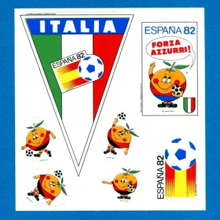 Figurine Sticker Adesivi Mondiali Calcio ESPANA '8