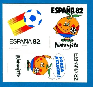 Figurine Sticker Adesivi Mondiali Calcio ESPANA '8