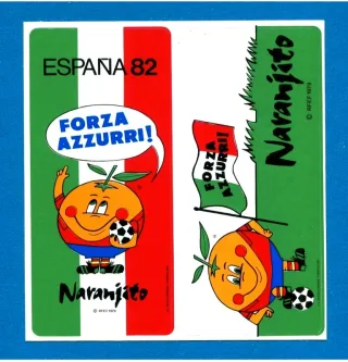 Figurine Sticker Adesivi Mondiali Calcio ESPANA '8