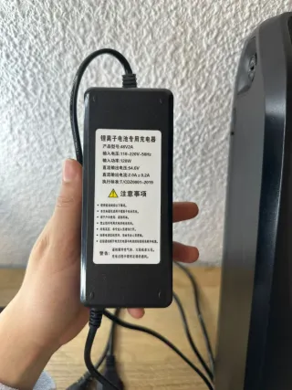 Batería Ebike HL Negra + Cargador de 48V