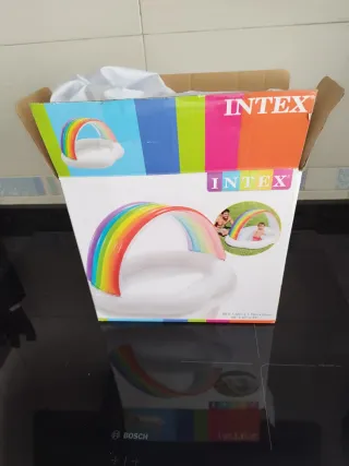Piscina Intex Arcoíris Niños