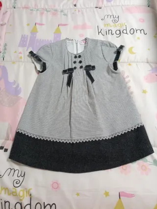 Vestido corto talla 24 meses