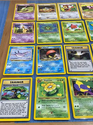 20 cartas pokémon NEO inglés