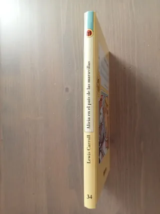 Libro Alicia en el pais de las maravillas