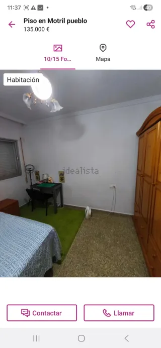 Piso de tres dormitorios
