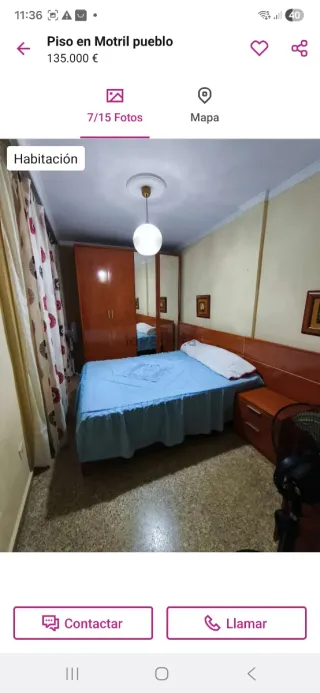 Piso de tres dormitorios