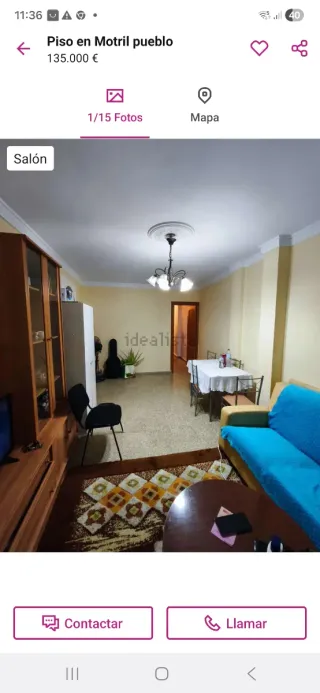 Piso de tres dormitorios