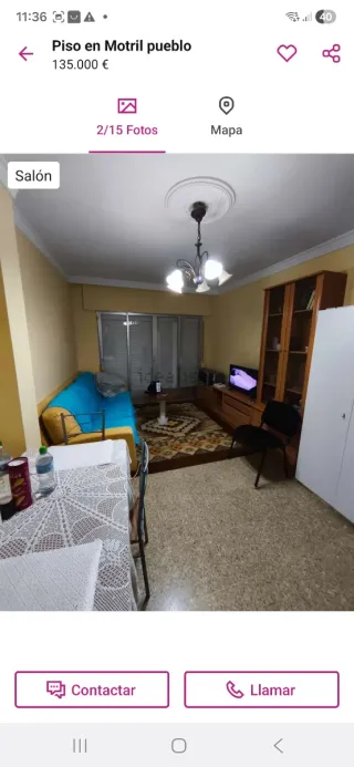 Piso de tres dormitorios