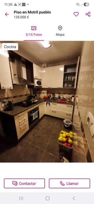 Piso de tres dormitorios