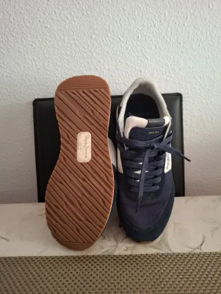 Deportivos Pepe Jeans Azul y Blanco