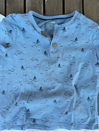 Lote 6 Camisetas Niño 18-24 Meses