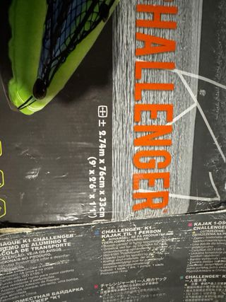 Kayak hinchable Intex Challenger K1