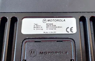 Emisora Motorola con Micrófono